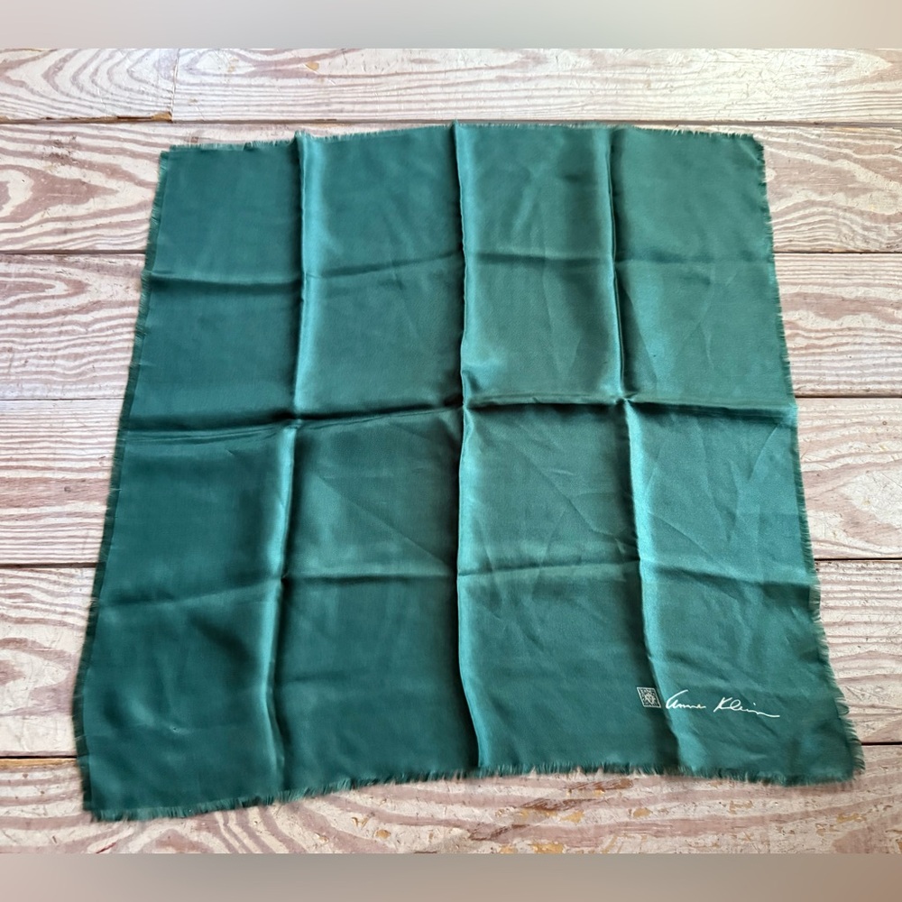 Vintage Anne Klein 100% silk scarf